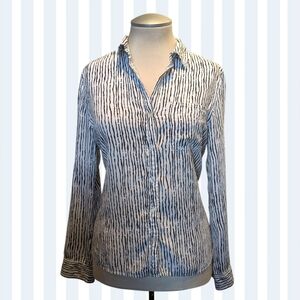 Velvet Heart Striped Button Down Shirt